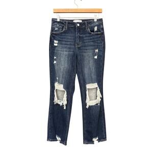 Lovervet by vervet MOCO dark Distressed Blue Jeans size 28/7